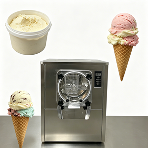 Macchina Commerciale per Gelato in Acciaio Inox, Nuovo Modello con Gelato Sferico, Disponibile in Grande Capacità - Product Image 1