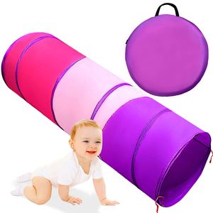 Tunnel de jeu pliable pour tout-petits et grands chiens, en polyester coloré, pour intérieur et extérieur, cadeau unisexe - Product Image 1