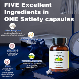 Marque privée Garcinia Cambogia Capsules de suppléments à base de plantes soutenant un métabolisme sain Meilleure humeur Produit de beauté pour adultes - Product Image 6