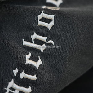 Camiseta de Alto Gramaje Estilo Urbano 250 Gsm Lisa Económica Vintage con Bordado Personalizado y Lavado Ácido - Product Image 4