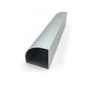 Tubos de aluminio triangulares de tubo redondo de cuarto de aluminio de diferentes tamaños personalizados - Product Image 3