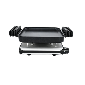 Olla caliente eléctrica multifunción, sartén para barbacoa desmontable, estufa para asar en el hogar, parrilla, huevo, tortilla, sartén para freír <span class=keywords><strong>Asador</strong></span> - Product Image 5