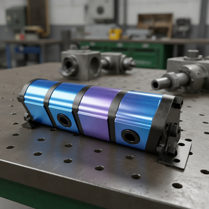 Système de diviseurs de débit simultanés, diviseurs de débit hydrauliques, nouveaux diviseurs de débit hydrauliques rotatifs - Product Image 5