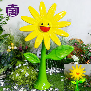 Customized Ip65 3d Flower Shape Led Motif <b>Lights</b> Resin Fiberglass Decorative Lamp For Outdoor Garden For <b>Christmas</b> Diwali - Product Image 2