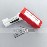 Couteaux réversibles en carbure LIHENGCHI, lames de grattoir interchangeables pour utilisation sur machine CNC, outils de travail du bois robustes et résistants à l'usure