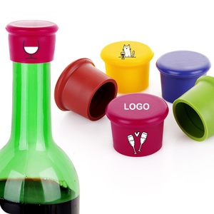 THEONE Custom Reusable Bear Silicone Rubber Wine <strong>Bottle</strong> Stopper <strong>Mini</strong> Size Red Wine Cork for Fresh-Keeping <strong>Champagnes</strong> and Wines - Product Image 3