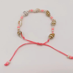 Summer Jewelry Collection Beach Natural Conches Rice Beads Hand-Woven <b>Bracelets</b> for Beach Party - Product Image 6