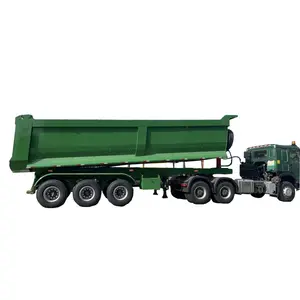 China Dump Truck Gebruikt Achter Dump Truck Aanhangwagen Te Koop Rvs Dump Truck Te Koop In Nigeria