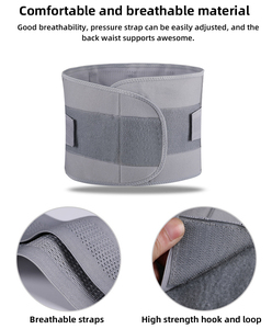 Faja Lumbar Ajustable y Transpirable para Hombres y Mujeres, Soporte de Cintura con Doble Correa Elástica para Estabilidad de la Espina Dorsal Baja, Ideal para Verano y Primavera - Product Image 6