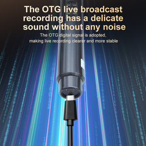 Huayi Voice K6 Geluidskaart Microfoon Met Bluetooth Galm Intelligente Ruisonderdrukking Voor <span class=keywords><strong>Youtube</strong></span> Tiktok Podcast Live - Product Image 5