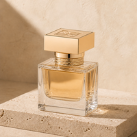 Capuchon de parfum carré en Zamak, logo personnalisé, couvercle en alliage de zinc, couvercle de flacon de parfum de luxe