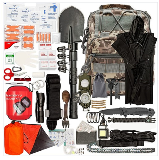 Profession Travel Tactical Emergency Survival Kit Bag Camping Trauma Survival First Aid Equipment Kit