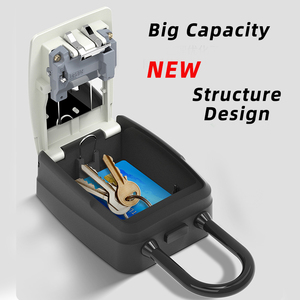 New 2024 Đại Lý Xe Treo Tường Chìa Khóa Xe An Toàn Lưu Trữ Nhà <span class=keywords><strong>Combo</strong></span> Lockbox Hộp Chìa Khóa - Product Image 3