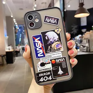 רחוב אופנה 3D אסטרונאוט נאס"א חלל טלפון מקרה עבור iPhone 12 11 פרו Max Xr Xs מקסימום 7 8 בתוספת 12 מיני