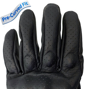 Фабричные гоночные перчатки с полным пальцем, самые популярные кожаные Текстильные перчатки для мужчин и женщин, винтажные мотоциклетные перчатки для велоспорта - Product Image 5