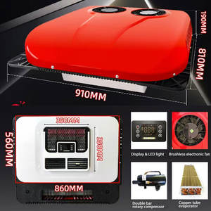 Aire Acondicionado de Techo DC de 12V 24V con Doble Ventilador de Alta Refrigeración para Autocaravanas, Camiones, Autobuses y Vehículos Eléctricos - Product Image 5