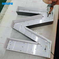 Letreros electrónicos LED para tienda de ventas SIEMENS, letreros luminosos de resina para pared, publicidad