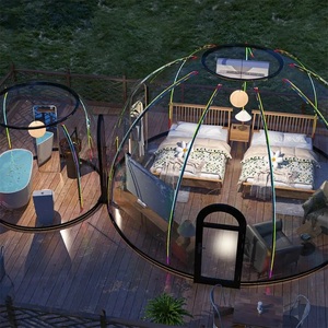 Hôtel transparent de tente de dôme de maison de <span class=keywords><strong>bulle</strong></span> de Glamping de polycarbonate extérieur - Product Image 3
