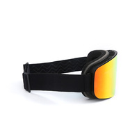 Masque de ski en TPU à lentille intégrale, double couche anti-buée, compatible avec les verres correcteurs, pour adulte HX16