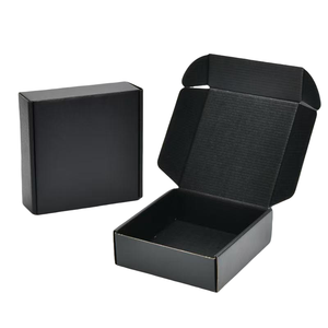 Caja de Envío Plegable Ranurada de Cartón Gris Reciclado con Impresión Personalizada, Estampado en Caliente y Acabado UV para Envíos y Regalos - Product Image 4