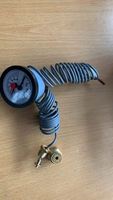 Thermomètre capillaire à cadran de compteur de pression et de température Manomètre 2.5 pouces Pression et température intégrées