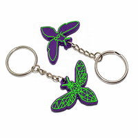 Porte-clés en PVC Lumineux, Prix d'Usine, Porte-clés en Caoutchouc avec Logo Personnalisé pour Cadeaux Promotionnels et Cadeaux d'Événements