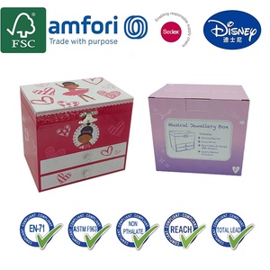 Caja Musical <span class=keywords><strong>para</strong></span> Joyas Jakos con 2 Cajones y Canción <span class=keywords><strong>de</strong></span> El Lago <span class=keywords><strong>de</strong></span> los Cisnes - Ideal <span class=keywords><strong>para</strong></span> Regalo <span class=keywords><strong>de</strong></span> Cumpleaños, <span class=keywords><strong>Navidad</strong></span> y Festividades <span class=keywords><strong>para</strong></span> Niñas - Product Image 4