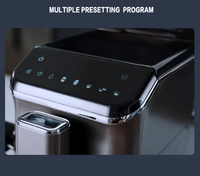 CE CB 20 Bar Basınçlı Makine, Elektrikli Ev Tipi Programlanabilir Tam Otomatik Cappuccino Latte Espresso Kahve Makinesi