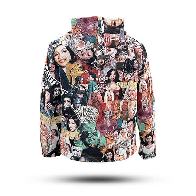 Custom Rapper Tapestry Clothing Wholesale Celebrity Design Tapestry Hoodies
