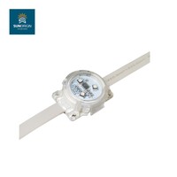 Promo Panas Lampu LED Aluminium Track Facade RGBW IP68 PC 12V SMD 5050 CRI 90 Garansi 5 Tahun 35mm Daya Tahan 50000 Jam Multi-Warna