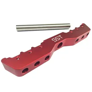 Custom motorcycle handle bar adjustable mount clamp adaptor