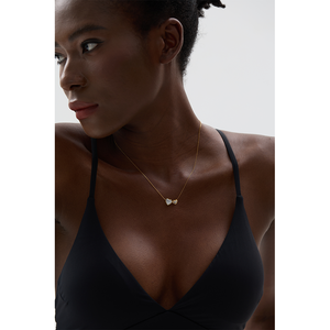 JINYOU 731 Elegante Collar con Colgante de Corazón de Concha Natural y Acero Inoxidable para Mujer, Color Dorado, Joyería Romántica con Dije, <span class=keywords><strong>Bijoux</strong></span> Femme - Product Image 3