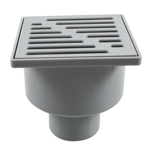 WaiiHO 029 - Rejilla de Drenaje Cuadrada Moderna para Suelo, Acero Inoxidable 304, PVC Pulido, Electrochapado, para Baño y Cocina - Product Image 4