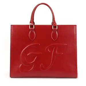 Einfache modische Damenhandtasche, günstige Großhandtaschen Damen-Schultertaschen lässige Handtasche individuelles Logo