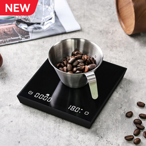 Waage Pulver Elektronischer Timer Kaffee liebhaber Waage mit Auto Not Beans Profession elle Präzisions qualität Start Kaffee Liebes waage - Product Image 5