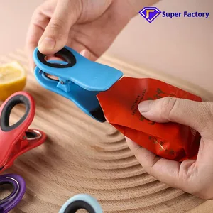 Clip de fermeture multi-usages en plastique simple, anti-humidité, pour sacs, aimants promotionnels de qualité alimentaire pour réfrigérateur, pour collations domestiques - Product Image 4