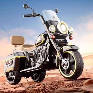 Motocyclette électrique pour enfants, tricycle rechargeable avec télécommande, jouet pour enfants de 1 à 6 ans - Product Image 5