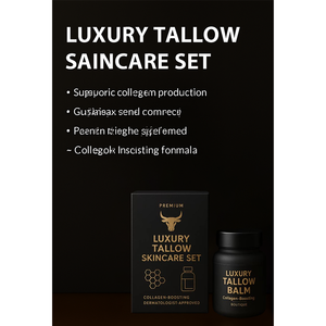 100% Grass-Fed Beef Tallow Natural Active Ingredient Face Cream Whipped Body Butter Herbal Ingredients 100ml Skin Care <strong>Paste</strong> - Product Image 3