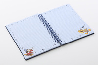 Carnet Wire-O de couleur de qualité supérieure avec couverture laminée pour l'organisation quotidienne des notes des étudiants du bureau d'écriture