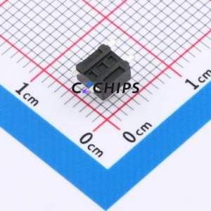 TS4550TP Tactile Switch SMD-4P,4.5x4.5mm Switch Single Pole Single Throw Round Button 2.5N Vertical Mount - Product Image 2