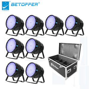 Đèn <span class=keywords><strong>Par</strong></span> <span class=keywords><strong>LED</strong></span> chuyên nghiệp Big Dipper LPC010 dùng cho sân khấu, DJ, club, biểu diễn đêm, hòa nhạc, nhà thờ, 54*4w 54*3w RGBW 4 trong 1 - Product Image 1