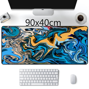 Tapis de souris <span class=keywords><strong>gamer</strong></span> Strata Liquid 900x400 <span class=keywords><strong>XXL</strong></span> noir et blanc, grand tapis de souris, tapis de bureau PC, tapis de clavier - Product Image 5