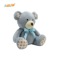 Produsen Famipet grosir kustom desain baru lucu beruang lembut mainan boneka binatang mainan untuk anak-anak