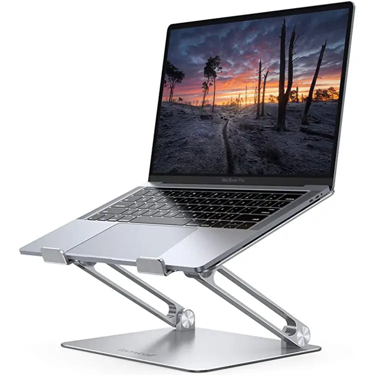 Portable computer stand laptop stand aluminum ergonomic adjustable computer stand