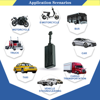 4G Auto GPS Tracker Kabelgebunden 9-90V BDS LBS Ortungsgerät Ferngesteuerte Motorabschaltung Tragbare Dachmontage 1 Jahr Garantie OEM Fabrik