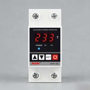 Estabilizador de Voltaje Ajustable, Protector de Relé con Reinicio Automático, Monofásico CA, Material Plástico, Uso Doméstico, Pantalla LED, <span class=keywords><strong>SVC</strong></span>, IP20 - Product Image 2