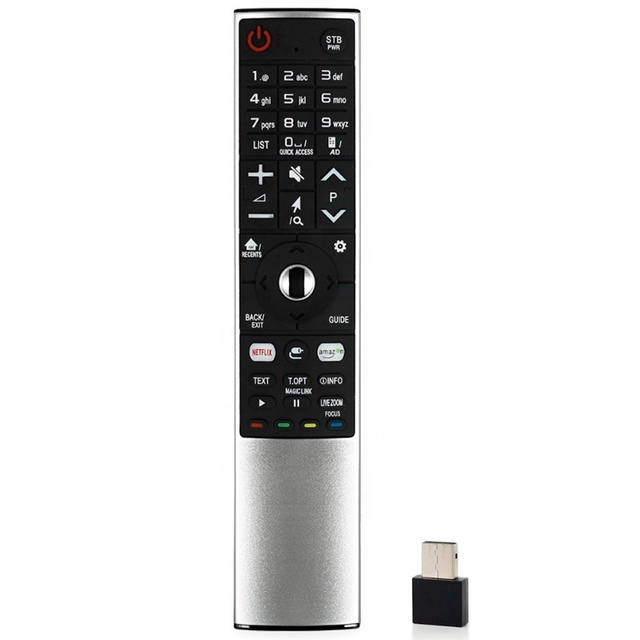 Universal Remote Control AN-MR700 for LCD TV AIR MOUSE Magic Motion Compatible AN-MR600/AN-MR500/AN-MR40 Black 10-16M Range