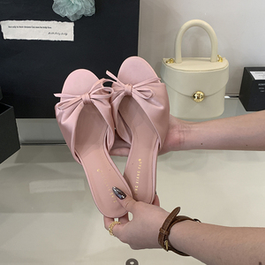 Nouvelles Sandales d'Été 2025 pour Femmes : Élégance et Confort avec Nœud et Petit Talon Chaton - Product Image 2