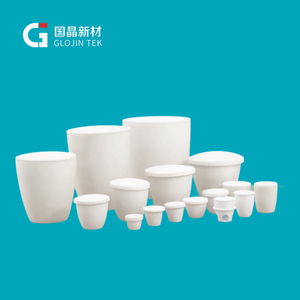 Gốm nồi nấu kim loại 1800 ℃ chịu nhiệt kích thước lớn alumina nồi nấu kim loại để sưởi ấm Vàng nóng chảy thủy tinh - Product Image 5