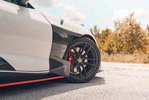 Guardabarros MK5 A90 de fibra de carbono, embellecedor de ventilación para <span class=keywords><strong>Toyota</strong></span> GR <span class=keywords><strong>Supra</strong></span> MK5 A90 A91 - Product Image 4
